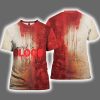2025 Halloween Covered By The Blood of Jesus Bloody Shirt