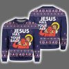 2025 Jesus Has Your Back Ugly Christmas Sweater