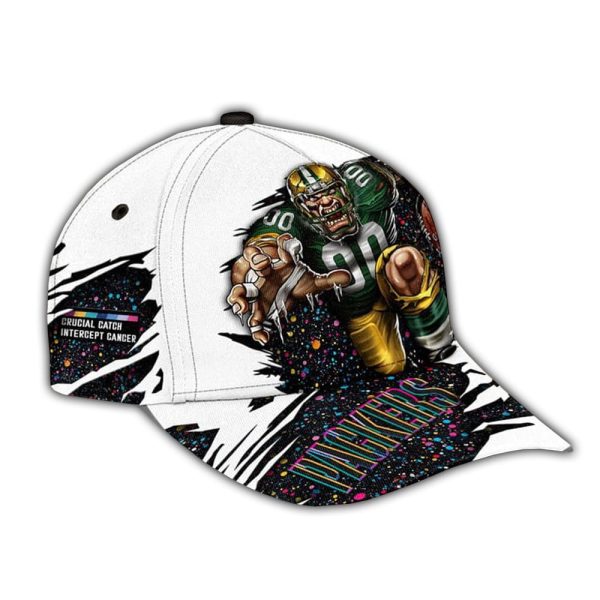 2025 Packers Crucial Catch Mascot Classic Cap 2