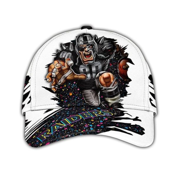 2025 Raiders Crucial Catch Mascot Classic Cap