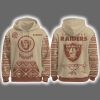 2025 Raiders Native American Heritage Month Celebration Hoodie Joggers Cap
