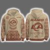 2025 Rams Native American Heritage Month Celebration Hoodie Joggers Cap