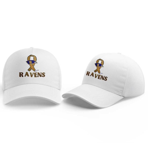 2025 Ravens Crucial Catch Sunny Strong Hoodie Joggers Cap 3