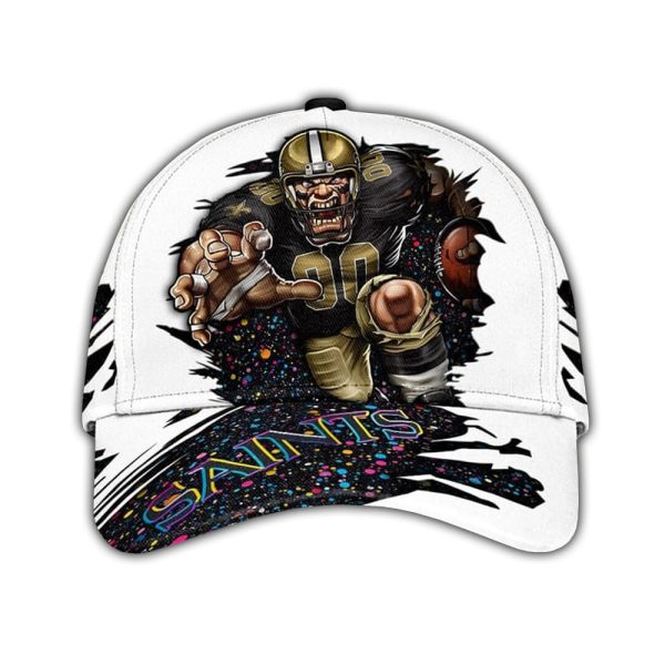 2025 Saints Crucial Catch Mascot Classic Cap