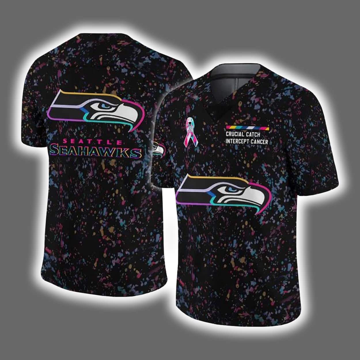 2025 Seahawks Crucial Catch Intercept Cancer Jersey 2025 Seahawks Crucial Catch Intercept Cancer Jersey