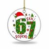 2025 Six Seven Meme Christmas Ornament