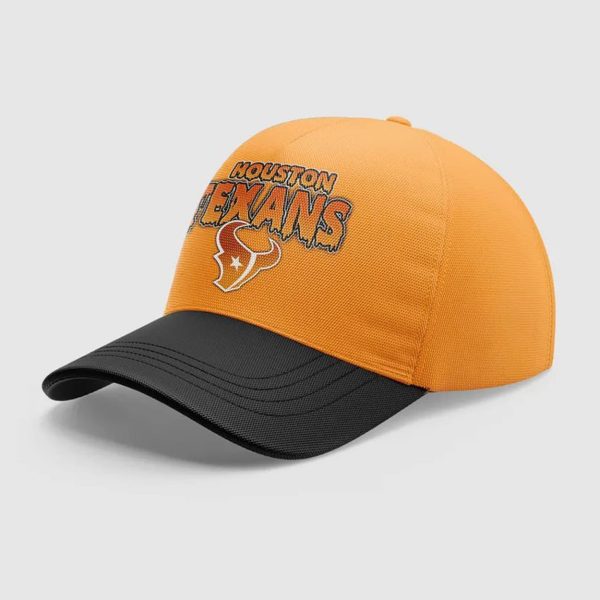 2025 Texans Happy Halloween Hoodie Cap 2