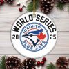 2025 World Series Blue Jays Christmas Ornament 2