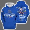 2025 World Series Champions Blue Jays Signature Hoodie