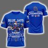 2025 World Series Champions Blue Jays Signature Shirt
