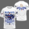 2025 World Series Champions Blue Jays Signature Shirt 2