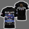 2025 World Series Champions Blue Jays Signature Shirt 3