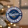 2025 World Series Dodgers x Blue Jays Christmas Ornament 2