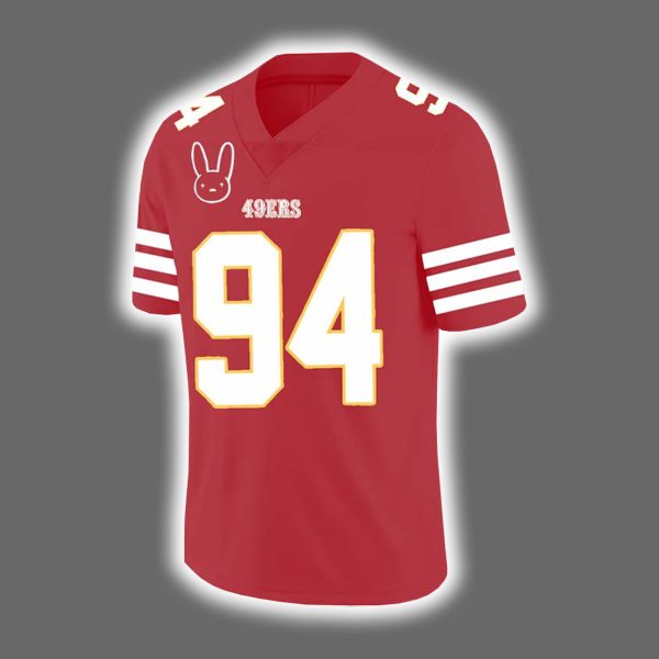 49ers Bad Bunny Super Bowl 2026 Signature Jersey 2