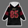 49ers George Kittle 85 Rivalry Faithful 2025 Blanket Hoodie 2