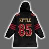 49ers George Kittle 85 Rivalry Faithful 2025 Blanket Hoodie 3