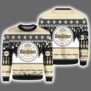 2025 Warsteiner German Beer Christmas Ugly Sweater