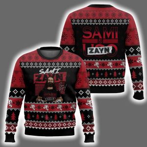 Sami Zayn Ugly Christmas Sweater