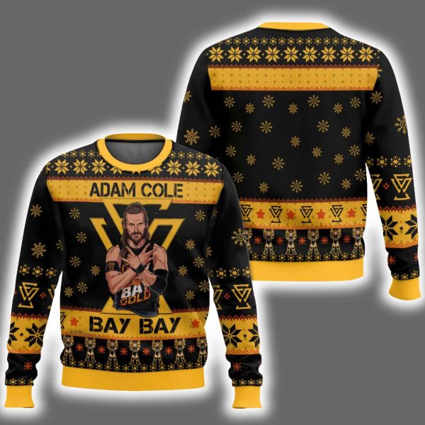 Adam Cole Bay Bay Ugly Christmas Sweater