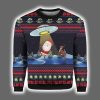 Alien Ugly Christmas Sweater Funny Santa Xmas 2025 Sweater Christmas 2