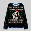 All I Want For Christmas Is Harambe Ugly Christmas Sweater