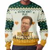 Allen Gamble The Other Guys Gator Dont Play No Shit Ugly Christmas Sweater 3
