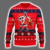 Angels Dabbing Santa Claus Ugly Christmas Sweater