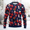 Angels Santa Claus Snowman Ugly Christmas Sweater 2
