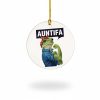 Antifa Frog Christmas Ornament
