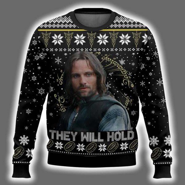 Aragorn They Will Hold The Lord Of The Rings Ugly Christmas Sweater 2