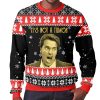Arnold Schwarzenegger Kindergarten Cop Its Not A Tumor Ugly Christmas Sweater 2