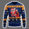 Astros Dabbing Santa Claus Ugly Christmas Sweater
