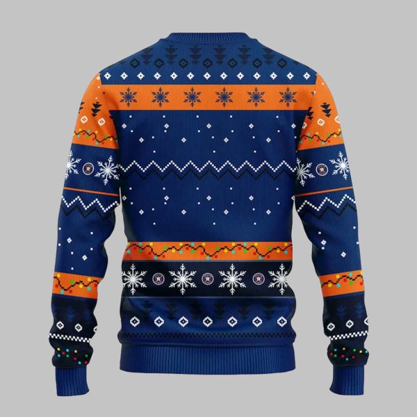 Astros HoHoHo Mickey Christmas Ugly Sweater1