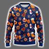Astros Santa Claus Snowman Ugly Christmas Sweater