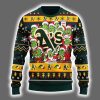 Athletics 12 Grnch Xmas Day Ugly Christmas Sweater 2