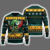 Athletics Grnch Hand Ugly Christmas Sweater