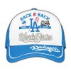 Back 2 Back 2024-2025 World Series Dodgers Hat