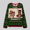 Bad Bunny Half Time Show Benito Bowl Ugly Christmas Sweater