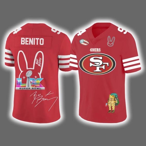 Bad Bunny x 49ers Super Bowl LX Jersey