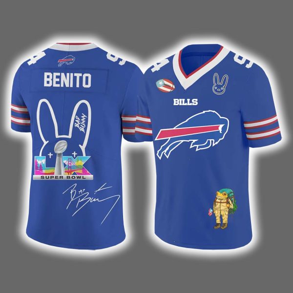 Bad Bunny x Bills Super Bowl LX Jersey