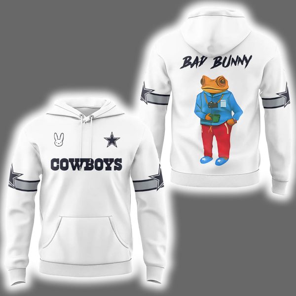 Bad Bunny x Cowboys Hoodie Joggers Cap 4