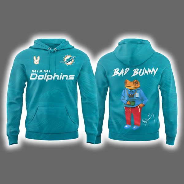 Bad Bunny x Dolphins Hoodie