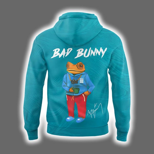 Bad Bunny x Dolphins Hoodie 3