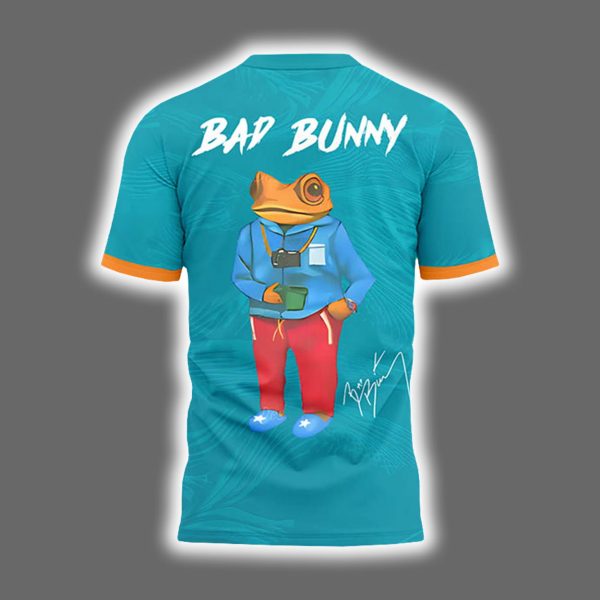 Bad Bunny x Dolphins Shirt 3