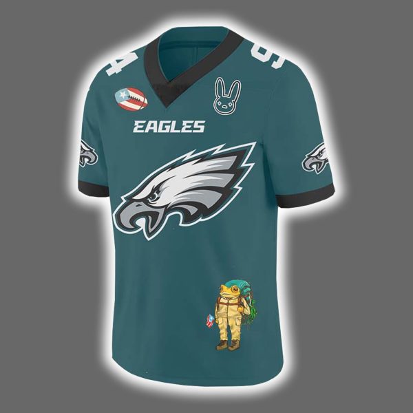 Bad Bunny x Eagles Super Bowl LX Jersey 2