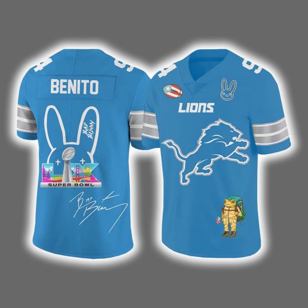 Bad Bunny x Lions Super Bowl LX Jersey