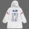 Be Good Do Good God Bless Go Bills Josh Allen 17 Blanket Hoodie 3