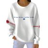 Be Good Do Good God Bless Go Bills Pit Striped Sweatshirt 4
