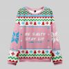 Be Salty Stay Lit Christian Ugly Christmas Sweater