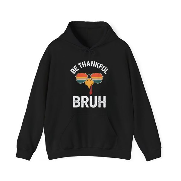 Be Thankful Bruh Thanksgiving Turkey Boys Shirt 3